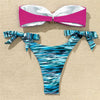 Shiny Rhinestone Strapless Bikini Female Women 2PCS Shiny Diamond Bikini Set Bra Swimsuit Bathing Suit Swimsuit Women Swimwear Two-pieces Luxury Bikini Set Bather Bathing Suit Swimwear by Stevvex