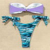 Shiny Rhinestone Strapless Bikini Female Women 2PCS Shiny Diamond Bikini Set Bra Swimsuit Bathing Suit Swimsuit Women Swimwear Two-pieces Luxury Bikini Set Bather Bathing Suit Swimwear by Stevvex