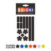 SHIOK - STARS N STRIPES Frame Reflectives by ZEITBIKE