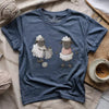 Sheep Knitter T-shirt by YarnMerch