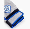 Youth Fastpitch Batting Gloves - Grey and Royal Blue