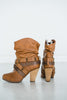 Short Change Booties in Tan