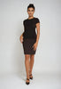 Straight Skinny Short Skirt by Buki