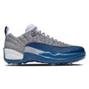 "Silver Glitter" Jordan 12 Retro Golf Shoes by Stadium Custom Kicks
