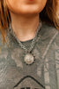 Silver Horse Coin Double Chain Necklace by Wild Junkie