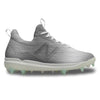"Silver" New Balance FuelCell COMPv2 Cleats by Stadium Custom Kicks