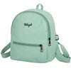 Simple And Stylish Mini Solid Backpack For Women And Girls Cute Travel Bag Trendy Student School Backpacks by Stevvex