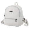 Simple And Stylish Mini Solid Backpack For Women And Girls Cute Travel Bag Trendy Student School Backpacks by Stevvex