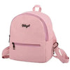 Simple And Stylish Mini Solid Backpack For Women And Girls Cute Travel Bag Trendy Student School Backpacks by Stevvex