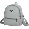 Simple And Stylish Mini Solid Backpack For Women And Girls Cute Travel Bag Trendy Student School Backpacks by Stevvex