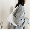 Simple And Stylish Women Soft Plush Winter Furry Shoulder Bags For Ladies And Girls Designer Clutch Handbag For Female by Stevvex