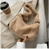Simple And Stylish Women Soft Plush Winter Furry Shoulder Bags For Ladies And Girls Designer Clutch Handbag For Female by Stevvex