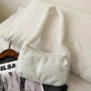 Simple And Stylish Women Soft Plush Winter Furry Shoulder Bags For Ladies And Girls Designer Clutch Handbag For Female by Stevvex