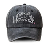 Simple Blessed – Black by Carolina Country Bling