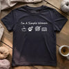 Simple Crocheter T-shirt by YarnMerch
