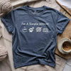 Simple Crocheter T-shirt by YarnMerch