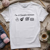 Simple Crocheter T-shirt by YarnMerch