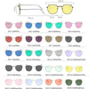 Simple Fashion Design Small Sunglasses For Women Round Shape Glasses For Men/Women Luxury Eyeglasses UV Protection Lightweight Driving Fishing Sports Mens Sunglasses by Stevvex