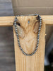 Pick your Size & Length - Silver Beads Necklace by Wild Junkie