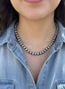 Pick your Size & Length - Silver Beads Necklace by Wild Junkie