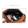 Sizzling Anti-Theft Vintage Style Leather Backpacks for Teenager Girls And Women School Bagpack For Females Travel Bags by Stevvex