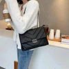 Sizzling Embroidery Thread Small PU Leather Crossbody Bags For Women And Girls Trending Female Shoulder Handbags by Stevvex