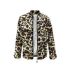 Sizzling Stylish Women's Long Sleeve Jacket Sweater Top Ladies Casual Leopard Print, Cardigan Zipper, Short Outwear, Coat Jacket by Stevvex