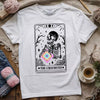 Skeleton Crocheter Tarot T-shirt by YarnMerch