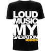 Skindred Loud Music [T-Shirt] by Rock Band Apparel