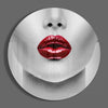 Lips Glass Wall Art by Insigneart USA