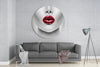 Lips Glass Wall Art by Insigneart USA
