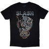 Slash Skull Guitar Snake [T-Shirt] by Rock Band Apparel