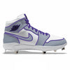 "Slate Lines" Jordan 1 Retro Cleats by Stadium Custom Kicks