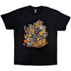 SLAYER Cartoon Flames [T-Shirt] by Rock Band Apparel
