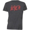 SLAYER Distressed Logo [T-Shirt] by Rock Band Apparel