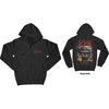 SLAYER Etched Skull [Sweatshirt] by Rock Band Apparel