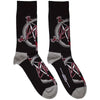 SLAYER Pentagram [Socks] by Rock Band Apparel