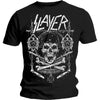 SLAYER Skull & Bones Revised [T-Shirt] by Rock Band Apparel