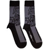 SLAYER South Of Heaven Mono [Socks] by Rock Band Apparel