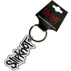 Slipknot Black Logo White Border [Keychain] by Rock Band Apparel