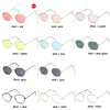 Small Frame Sunglasses For Women Small Square Polarized Sunglasses for Men and Women Polygon Mirrored Retro Shape Metal Design Sun Glasses for Men New Fashionable Ocean Lens by Stevvex