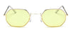 Small Frame Sunglasses For Women Small Square Polarized Sunglasses for Men and Women Polygon Mirrored Retro Shape Metal Design Sun Glasses for Men New Fashionable Ocean Lens by Stevvex