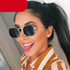 Small Frame Sunglasses For Women Small Square Polarized Sunglasses for Men and Women Polygon Mirrored Retro Shape Metal Design Sun Glasses for Men New Fashionable Ocean Lens by Stevvex