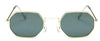 Small Frame Sunglasses For Women Small Square Polarized Sunglasses for Men and Women Polygon Mirrored Retro Shape Metal Design Sun Glasses for Men New Fashionable Ocean Lens by Stevvex