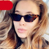 Small Leopard Cateye Design Women Sunglasses Vintage Glasses For Women Summer UV Eyewear Protection Eye Catching Cool Sunglasses For Women Goggles Plastic Frame by Stevvex