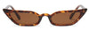 Small Leopard Cateye Design Women Sunglasses Vintage Glasses For Women Summer UV Eyewear Protection Eye Catching Cool Sunglasses For Women Goggles Plastic Frame by Stevvex