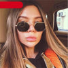 Small Polygon Women Men Sunglasses Delicate Metal Polygon Sunglasses For Women Classic Retro Small Size Frame Women Sunglasses Design Glasses for Men by Stevvex