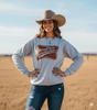 Small Town Smokeshow Graphic Sweatshirt by Wild Junkie