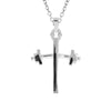 Barbell Cross Necklace (Youth)
