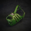 ''Eros'' Basket Muzzle GREEN by Bestia Dog Gear
